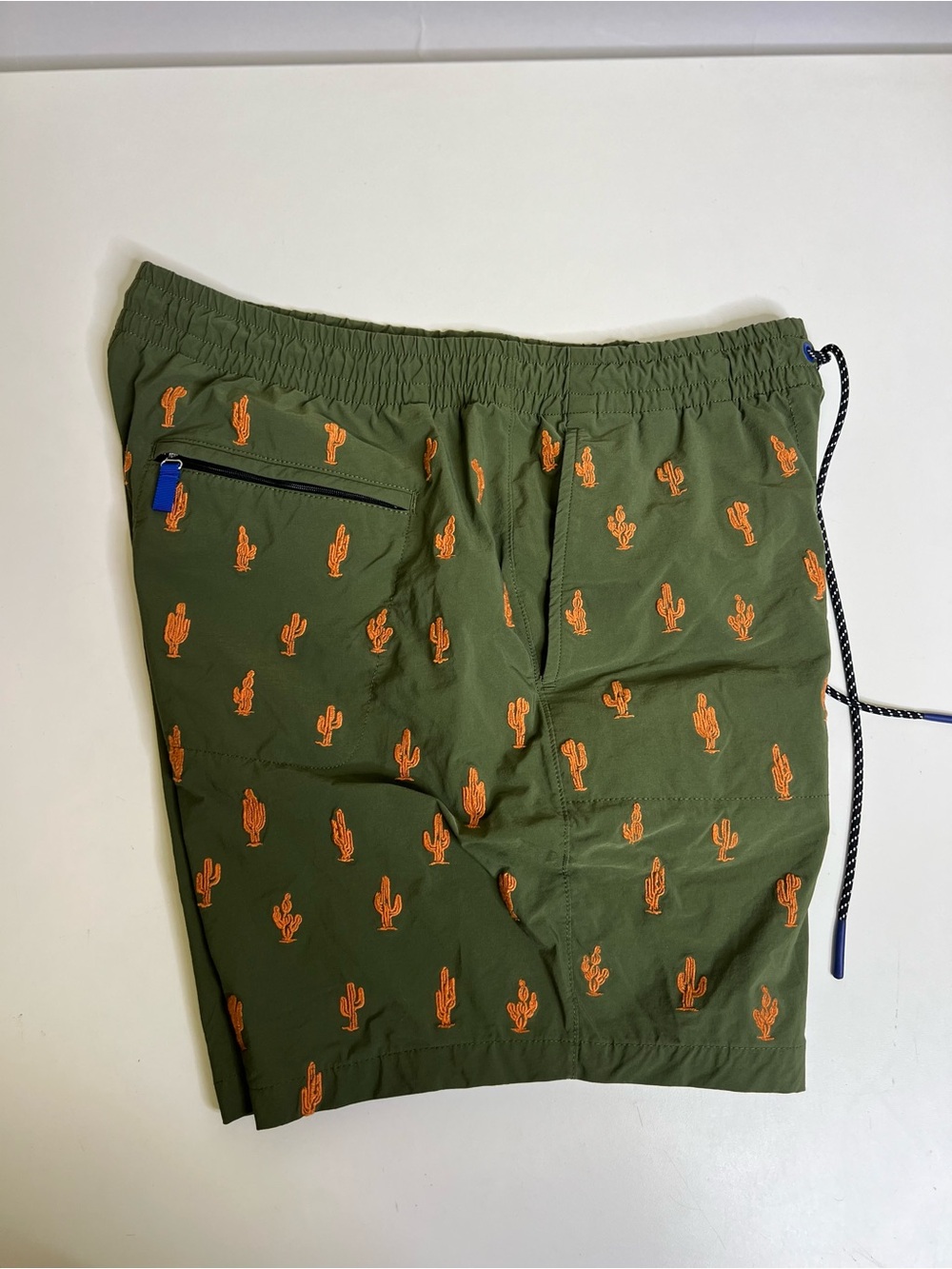Bonobos The Rec Swim Trunks Green Cactus Men’s 7” Inseam - Size Medium - Picture 7 of 8